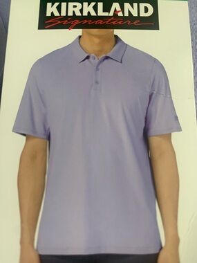Kirkland Signature Men's Light Lavender Polo BNWT